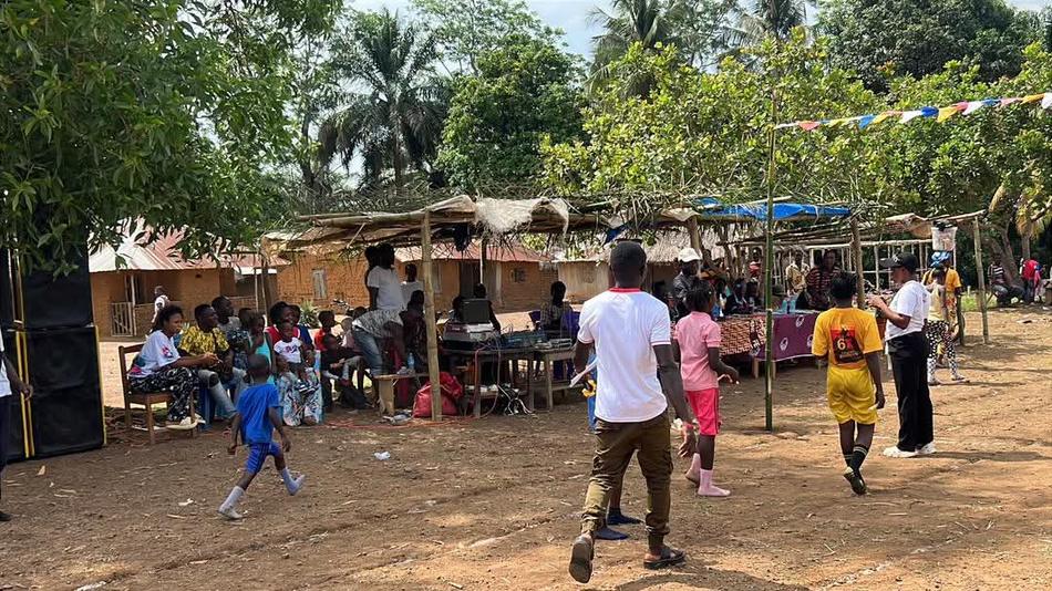 Village gathering