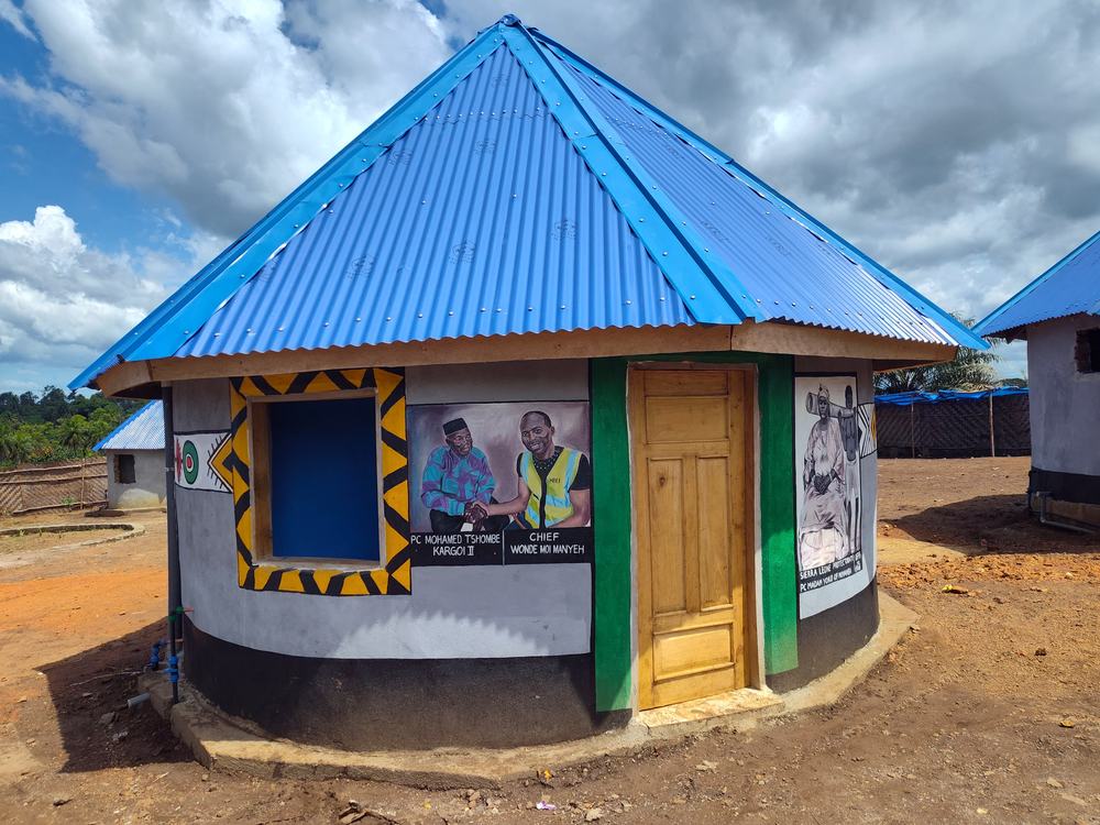 Eco-lodge with cultural murals