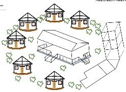 Wonde Moi master-plan concept sketch
